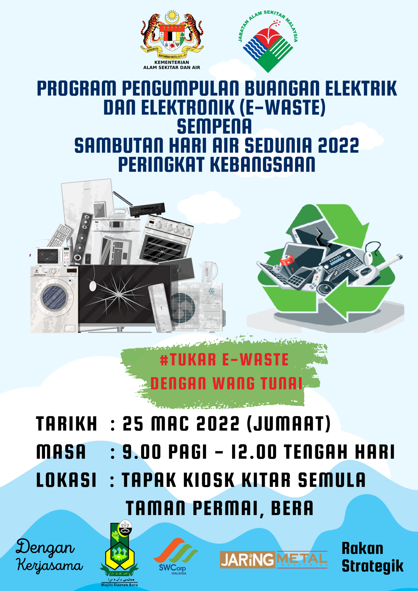 Program Pengumpulan Buangan Elektrik Dan Elektronik E Waste Sempena