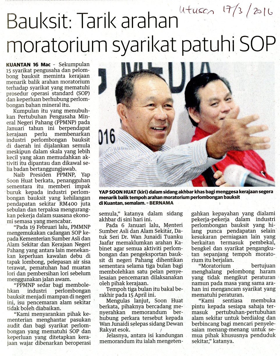 Utusan Malaysia u2013 Page 30 u2013 Enviro Knowledge Center