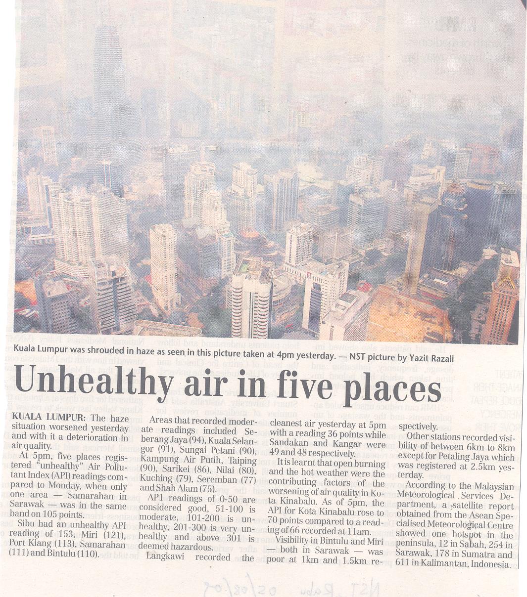 New Straits Time u2013 Page 130 u2013 Enviro Knowledge Center