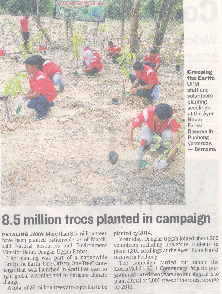 8.5 Million Trees Planted In Campaign – Enviro Knowledge Center