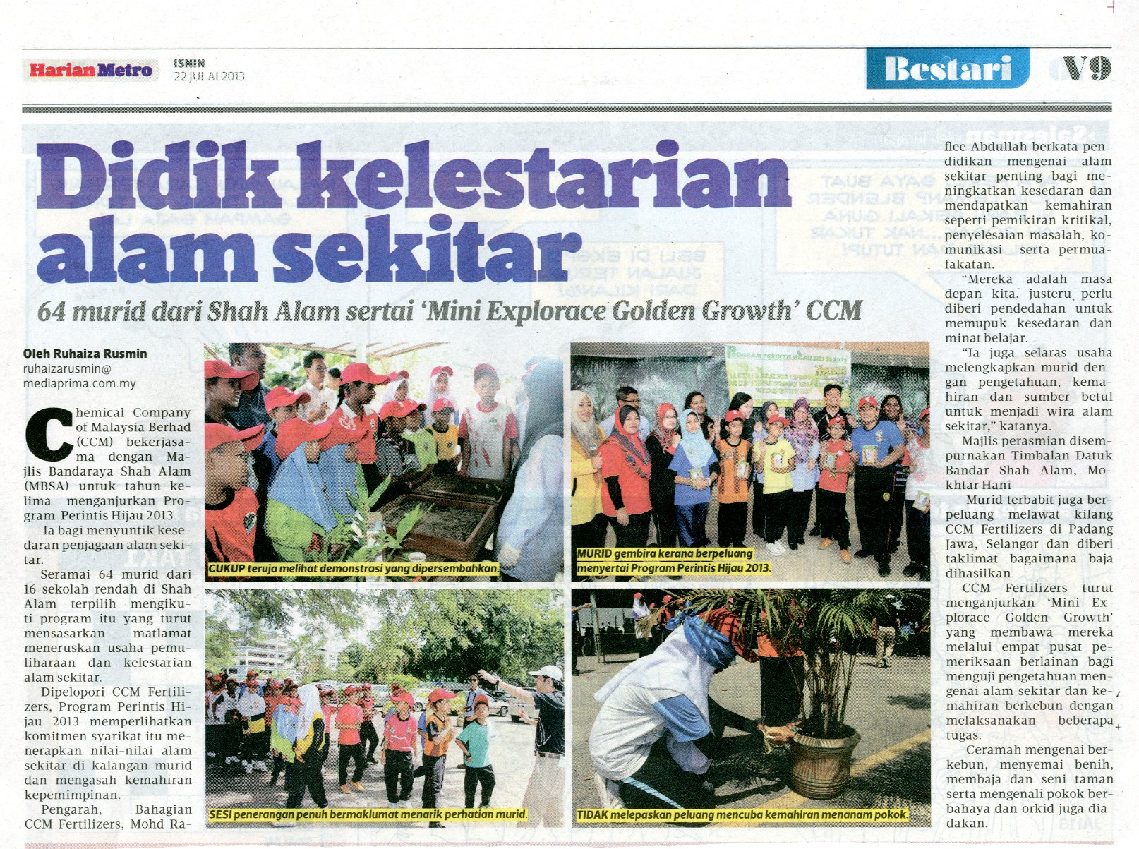 Didik Kelestarian Alam Sekitar Enviro Knowledge Center 9548