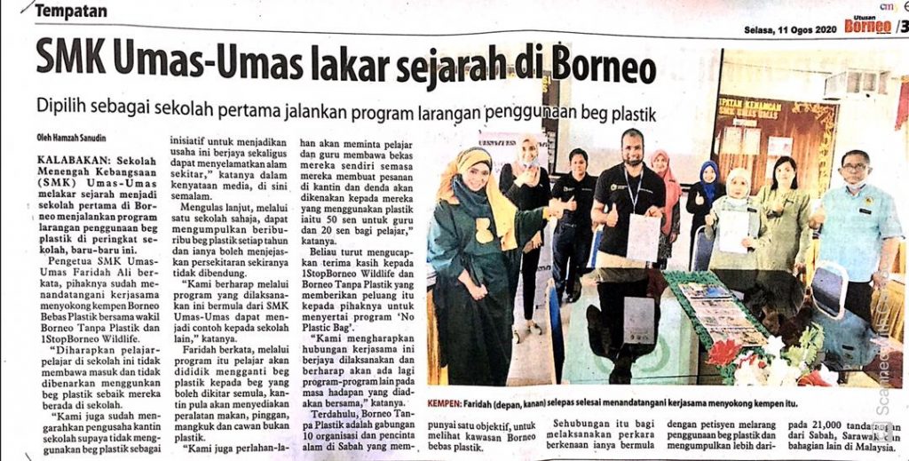 SMK Umas-Umas lakar sejarah di Borneo u2013 Enviro Knowledge Center