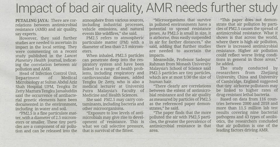 Impact Of Bad Quality Air 5 September 2023 The Star 958x504 